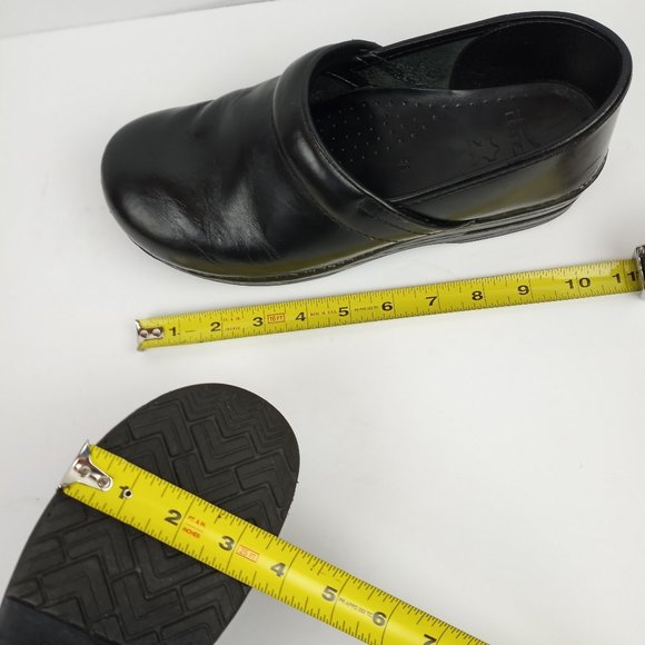 Dansko Black Leather Clogs Size Eur 41 USA 10.5- 11 - Picture 15 of 15